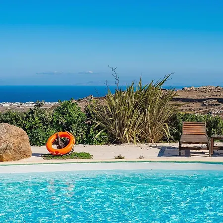 아파트 Villa Aelia By Llb Mykonos - 2Bdr - Sea & Sunset View