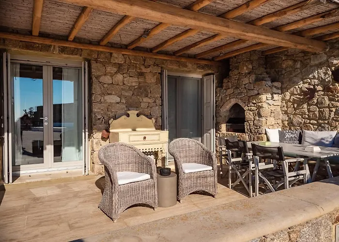 Aelia By Llb Mykonos - 2bdr - Sea & Sunset View 公寓 Mykonos Town