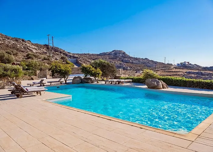 Aelia By Llb Mykonos - 2bdr - Sea & Sunset View Apartmán *