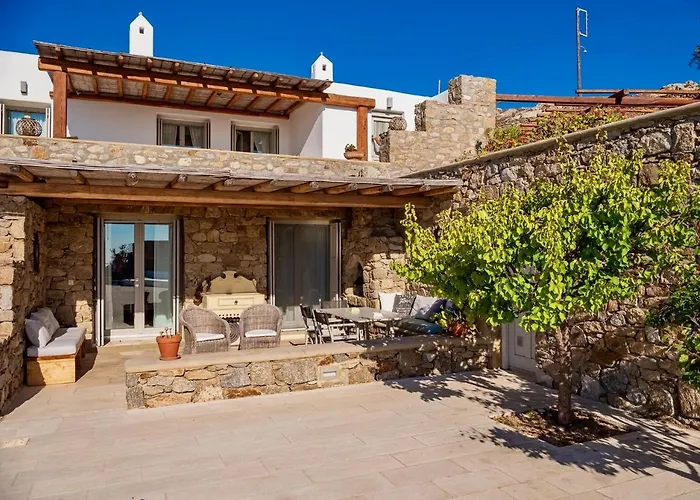 Aelia By Llb Mykonos - 2bdr - Sea & Sunset View Apartmán