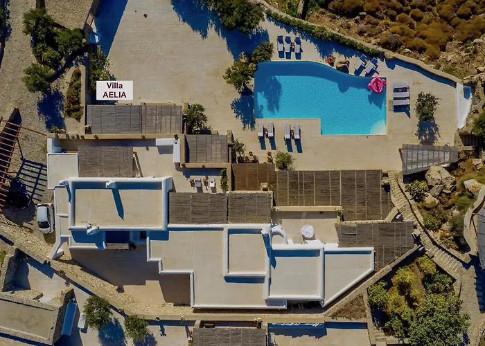 Aelia By Llb Mykonos - 2bdr - Sea & Sunset View شقة *