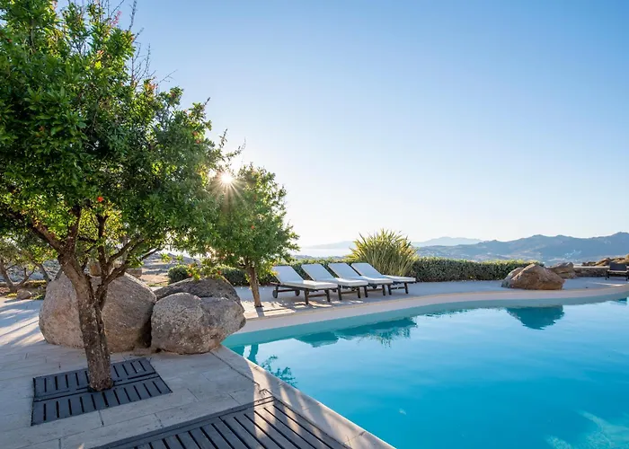 Aelia By Llb Mykonos - 2bdr - Sea & Sunset View شقة *